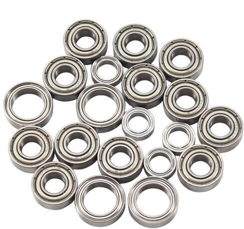Compatible with Tamiya for TT01 for TT01D for TT01E for TT01R DF02 1/10 RC Car Upgrade Parts Accessories 20Pcs Ball Bearing Kit RC Car Accessories in Saudi Arabia