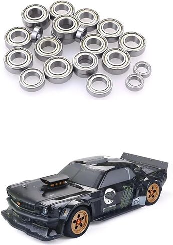 Compatible with ZD for Racing for DBX-07 EX-07 1/7 RC Car Upgrade Parts Spare Accessories 14Pcs Metal Steel Ball Bearing 8109 RC Car Accessories in Saudi Arabia