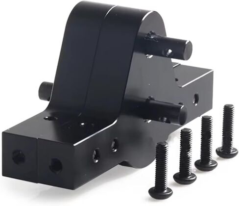 متوافق مع محوري لـ SCX10 D90 D110 1/10 RC زاحف ترقية السيارة إكسسوارات نقل الألومنيوم علبة التروس RC in Saudi Arabia