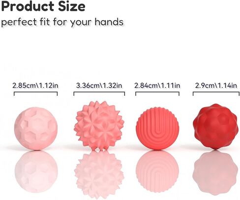 Large Magnetic Sensory Fidget Ball Toy, 8Pcs Silicone Sensory Stress Relief Toys for Adults, Teens with Autism, ADHD, Anxiety, Stocking Stuffers for Women Men Teen Gift (Purple, Large) in Kuwait