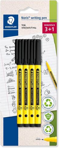 STAEDTLER Noris writing pen, box of 6 fineliners in assorted colors in Saudi Arabia