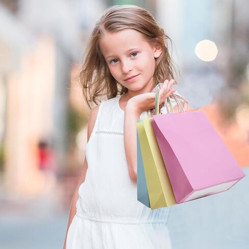 Mr. Pen- Paper Gift Bags with Handles, 32 Pack, 8.3" x 5.9" x 3.1", 16 Pastel Colors, Small Gift Bags with Handles, Party Favor Bag in Saudi Arabia