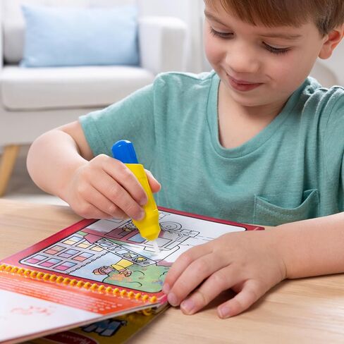 Melissa & Doug Water Wow! Reusable Water-Reveal, 6 Mess Free Coloring Books—Animals, Vehicles, Alphabet, Numbers & Much More—Travel Toys for Kids 3+ in Saudi Arabia