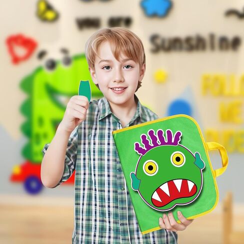 ابتعد عن Big Green Monster Love Story Story To Tooddle Toed Weed Toys for Champract Family Storysing Activity Activity in Kuwait