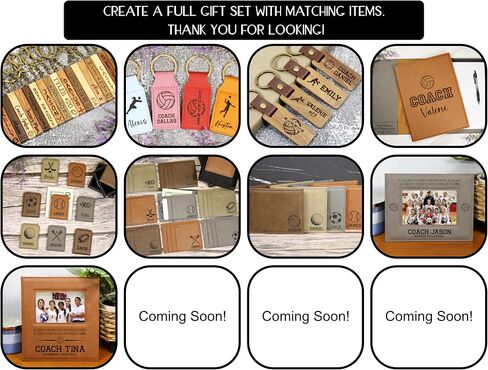 Personalized Volleyball Coach Portfolio – Custom Engraved Vegan Leather Padfolio with Legal Pad – End of Season, Banquet, or Christmas Gift for Volleyball Coach – Bluegrass Laserworks in Saudi Arabia