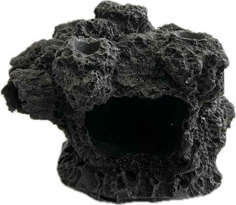 7 Hole Barnacle Cave Frag Rock Rockbed Base for Live Coral Frag Slows for Reef Aquariums (Coralline Purple) in Kuwait