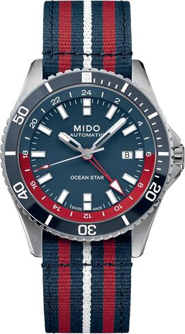 MIDO Ocean Star GMT Blue and Red Special Edition Watch Set M026.629.11.041.00 in Kuwait