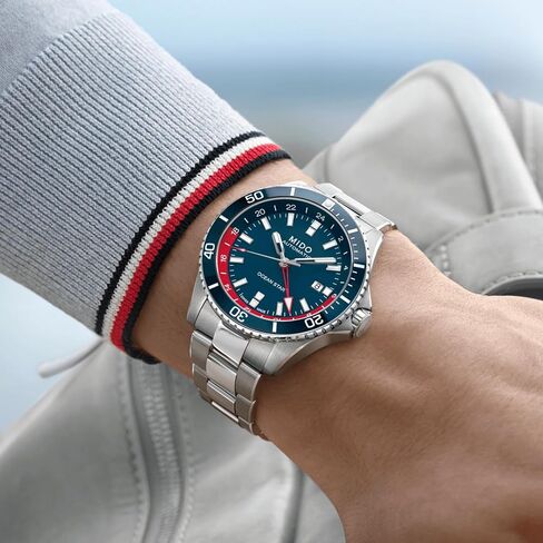 MIDO Ocean Star GMT Blue and Red Special Edition Watch Set M026.629.11.041.00 in Kuwait