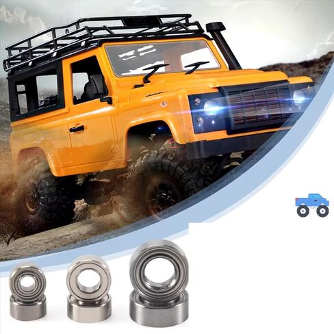 متوافق مع محوري لـ SCX24 90081 AXI00001 AXI00002 1/24 RC CARLLER CAR PRAPE SOPSORIONS 20PCS BALL BALLE BEARING ST in Saudi Arabia