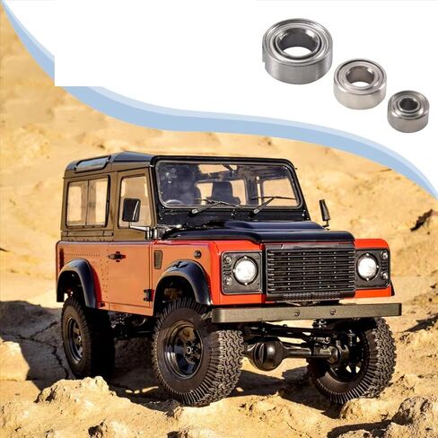 متوافق مع محوري لـ SCX24 90081 AXI00001 AXI00002 1/24 RC CARLLER CAR PRAPE SOPSORIONS 20PCS BALL BALLE BEARING ST in Saudi Arabia