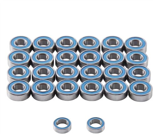 Compatible with Tamiya for GF-01 RC Car Upgrade Parts Modification Spare Replacement Accessories 26Pcs Sealed Bearing Kit RC Car Accessories in Saudi Arabia