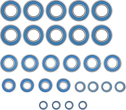 Compatible with Traxxas for Sledge 1/8 RC Truck Car Upgrade Parts Spare Accessories 28pcs Sealed Bearing Kit RC Car Upgrade Parts in Saudi Arabia