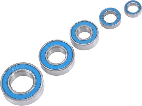 Compatible with Traxxas for Sledge 1/8 RC Truck Car Upgrade Parts Spare Accessories 28pcs Sealed Bearing Kit RC Car Upgrade Parts in Saudi Arabia