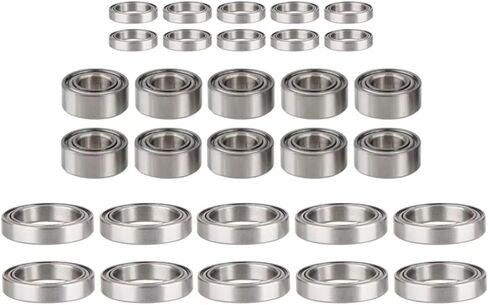 متوافق مع ZD للسباق DBX10 10421-S 9102 1/10 RC قطع الغيار قطع الغيار 30pcs محمل الكرة الصلب مجموعة RC Car ترقية in Saudi Arabia