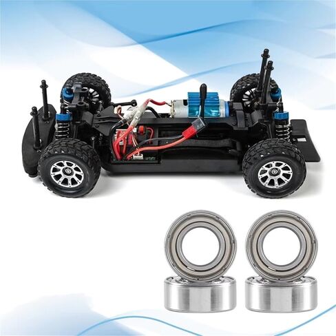 متوافق مع JLB للسباق من أجل CHEETAH 1/10 RC CAR PARTS Accessories Brushless 4 PCS Ball Ball 5x10x4mm BE002 RC Car Accessories in Saudi Arabia