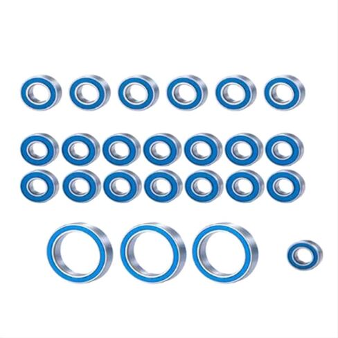 متوافق مع Traxxas لـ TRX6 1/10 ترقية CAR ترقيات قطع الغيار إكسسوارات استبدال 55pcs مطاطية محمل الكرة محمل مجموعة RC. in Saudi Arabia