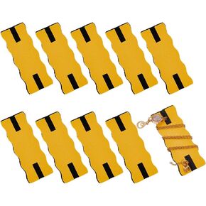 OLYCRAFT 10pcs محمولة منظم مجوهرات خالية من التشابك فاتح منظم القلادة الزرقاء خالية من القلادة. in Kuwait