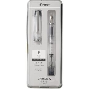 PILOT PFPR1TBF Prera PRERA Fountain Pen, Color Fountain, Fine Point, Transparent Black in Kuwait