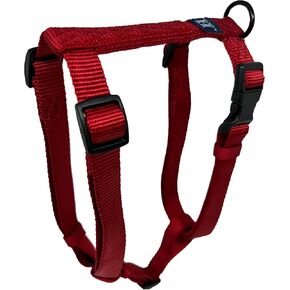 Hamilton Adjustable Comfort Nylon Dog Harness, Red, 3/8" x 10-16" in Kuwait