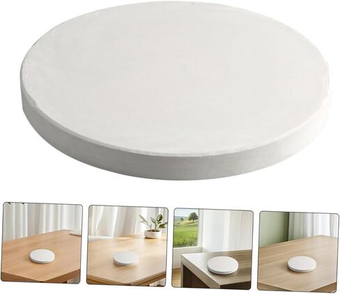 Homoyoyo Clay Sculpture Board: Handmade Wedging Ceramic Pottery Bats Ceramic Art Drying Clay Sculpting Watercolor Drawing Board White 20cm in Saudi Arabia