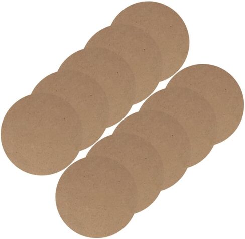 10pcs لوازم الفخار ، لوحة الصلصال الصينية لصنع الحرف DIY الفخار الخشبي الفارغ in Saudi Arabia