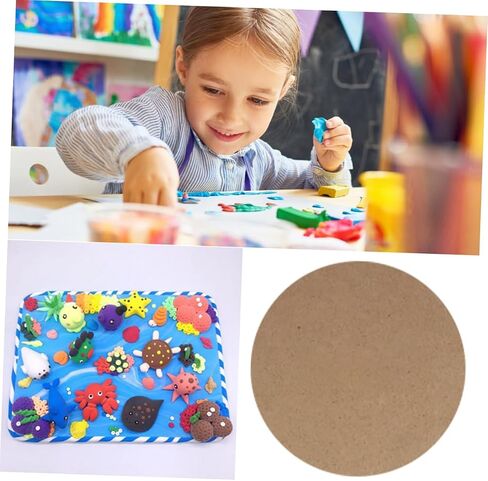 10pcs لوازم الفخار ، لوحة الصلصال الصينية لصنع الحرف DIY الفخار الخشبي الفارغ in Saudi Arabia