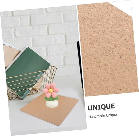 10pcs Natural Wood Clay Board for Pottery Crafting Sturdy DIY Art Boards for Clay Projects for Creative Expression and Unique Artworks in Saudi Arabia