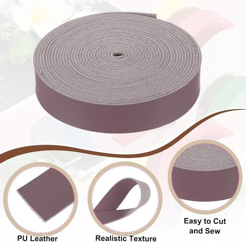 حزام جلدي من Mecccanixity ، 1 "عرض × 98" ، شريط حزام جلدي طويل الحبيبات لفة لمشاريع DIY الحرفية ، وأطواق الحيوانات الأليفة ، وحبال الجر ، وأشرطة الأكياس ، وورشة الهوايات (الأزرق) in Kuwait