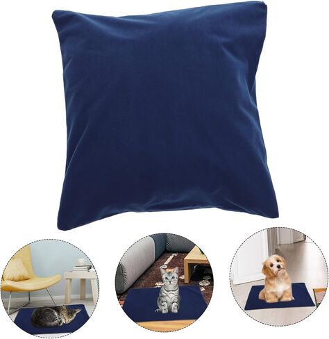 Totority Pet Cushion Cover Electric Warming Pad Protector for Dogs and Cats Scratch Resistant Heating Blanket Cozy Fits Pads in Saudi Arabia