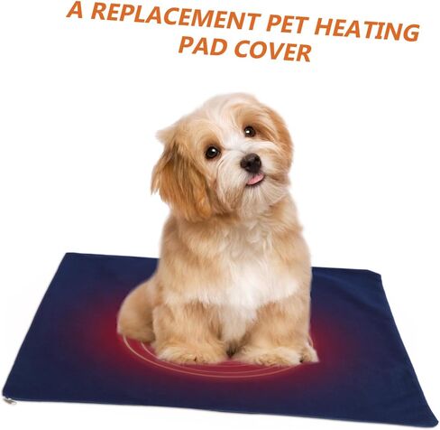 Totority Pet Cushion Cover Electric Warming Pad Protector for Dogs and Cats Scratch Resistant Heating Blanket Cozy Fits Pads in Saudi Arabia