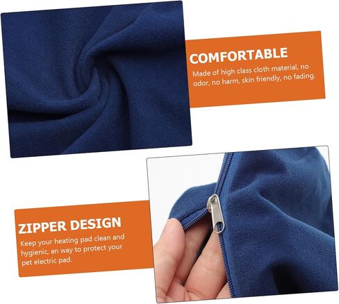 Totority Pet Cushion Cover Electric Warming Pad Protector for Dogs and Cats Scratch Resistant Heating Blanket Cozy Fits Pads in Saudi Arabia