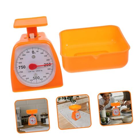 مقياس المطبخ في Luxshiny 1 كيلوغرام إلى 2 كيلوغرام مقياس تقييم التناظرية للطلاب والطبخ للمختبر والمنزل استخدام لون عشوائي in Kuwait