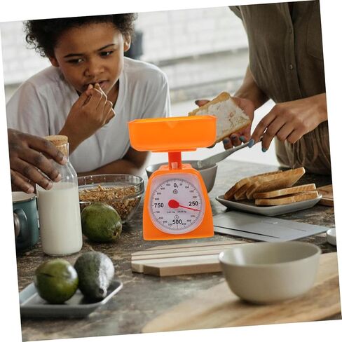 مقياس المطبخ في Luxshiny 1 كيلوغرام إلى 2 كيلوغرام مقياس تقييم التناظرية للطلاب والطبخ للمختبر والمنزل استخدام لون عشوائي in Kuwait