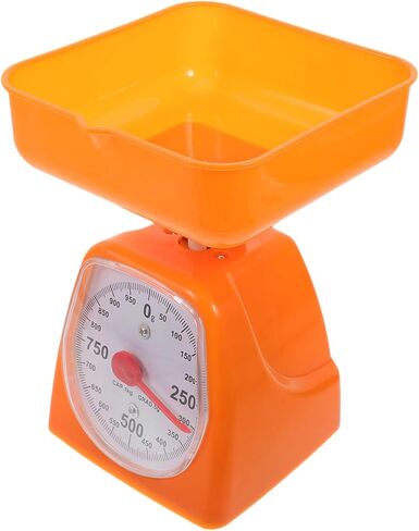 Kitchen Scale Kitchen Weight Scale Digital Classic Dial Weigh Student Fixed Dial Portion Control Random Color in Saudi Arabia