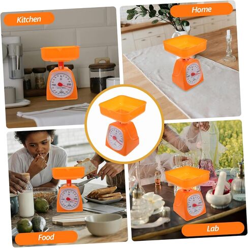 Kitchen Scale Kitchen Weight Scale Digital Classic Dial Weigh Student Fixed Dial Portion Control Random Color in Saudi Arabia