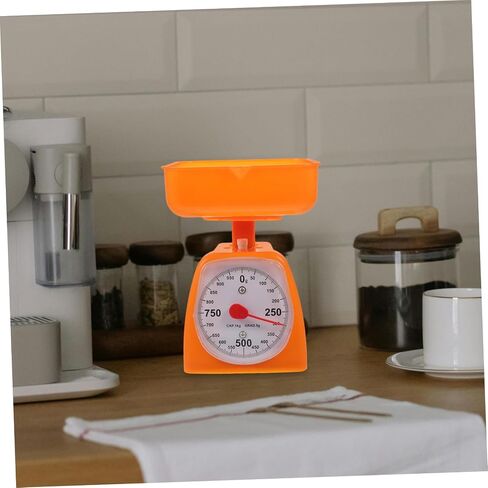 Kitchen Scale Kitchen Weight Scale Digital Classic Dial Weigh Student Fixed Dial Portion Control Random Color in Saudi Arabia