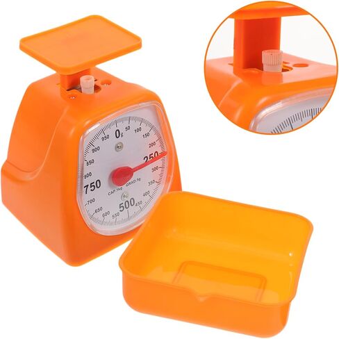 Kitchen Scale Kitchen Weight Scale Digital Classic Dial Weigh Student Fixed Dial Portion Control Random Color in Saudi Arabia