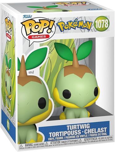 فونكو بوب! الألعاب: Pokemon - Turtwig - شخصية فينيل قابلة للتحصيل - فكرة الهدية - البضائع الرسمية - ألعاب للأطفال والكبار - عشاق ألعاب الفيديو - شخصية نموذجية للجامعات والعرض in Saudi Arabia
