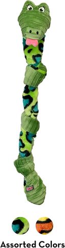 KONG Knots Snake 24" Interactive Tug Assorted Dog Toy for All Breed Sizes in Saudi Arabia