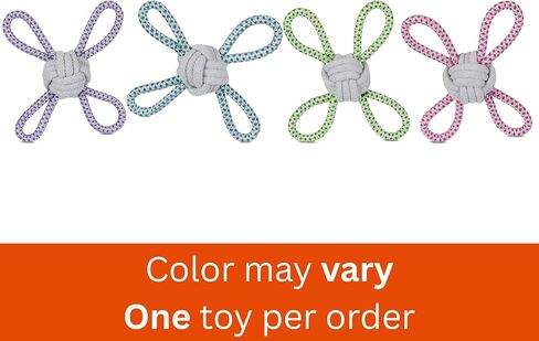 Rope Dog Toys – Durable Chew & Tug Toys for Dogs – Knotted Ball, Rope & Ball, Tug Variants – Soft on Teeth, Promotes Dental Health in Kuwait