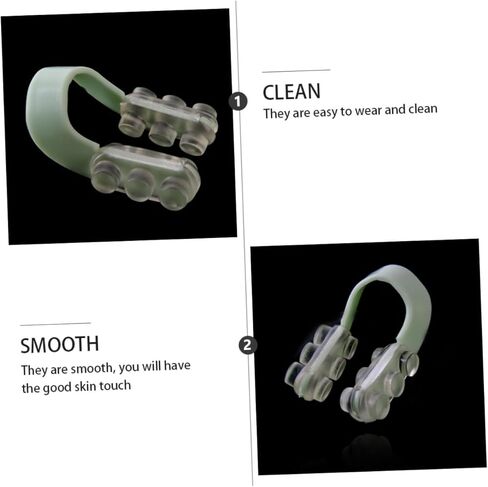 مقاطع الأنف الليلية U-ty-type glint set silica gel splets for sching spors gase pore strips women in Saudi Arabia