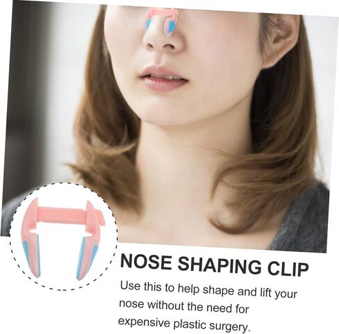 PartyKindom Nose Contour Nose Lifting Shaper Ergonomic Bridge Clip for Women Safe and Comfortable in Saudi Arabia