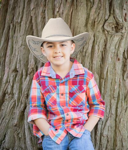 Jastore Kids Girls Boys Bling Rhinestone Western Cowgirl Hat Sparkly Star Disco Cowboy Hat in Saudi Arabia