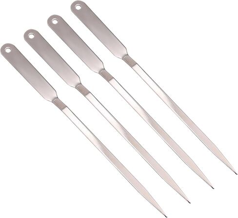 4pcs Letter Opener Envelope Slitter, Stainless Steel Mail Opener Tool Envelope Wrapping Paper Cutter for Home Office School Opening Mail Gift Wrap (Silver) in Saudi Arabia