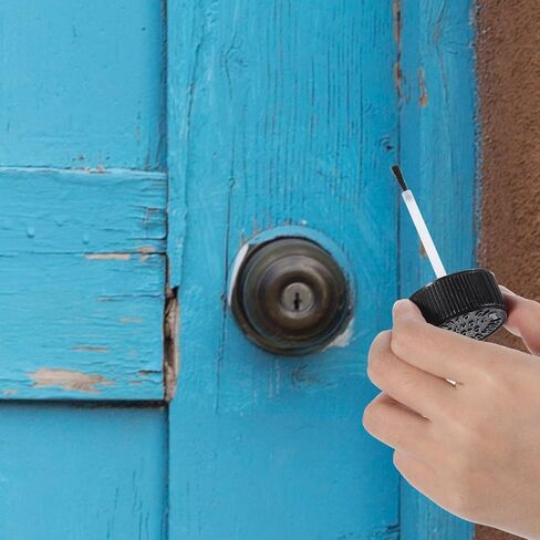 60 جهاز كمبيوتر ملامس زجاجات الطلاء مع فرش ، كرات خلط وأغطية ، 2 أوقية 2 حاويات قابلة لإعادة الاستخدام الفارغة للطلاء المتبقي ، إصلاح السيارات والحرف اليدوية in Kuwait