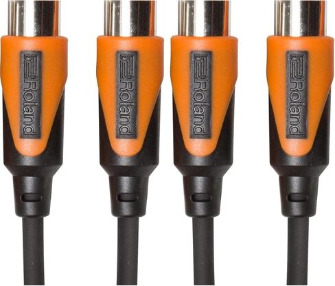 كابل MIDI من سلسلة رولاند بلاك، 10 قدم / 3 متر - RMIDI-B10 in Saudi Arabia