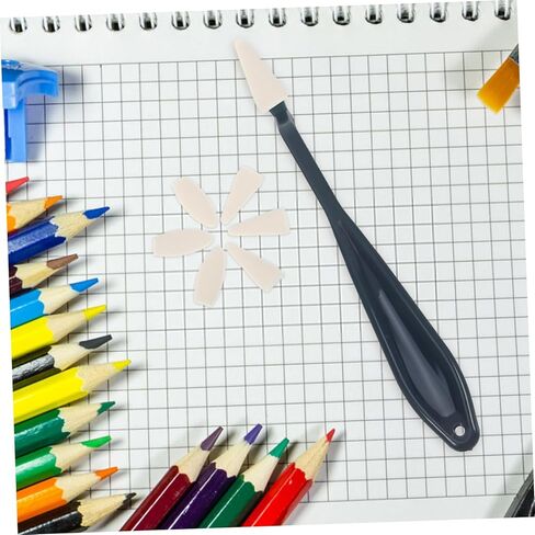 40pcs رسم إسفنجي متينة الرسم الاستبدال رؤوس الرسم والتظليل أداة لطلاب الفن مريحة وفعالة المحو المحو in Kuwait