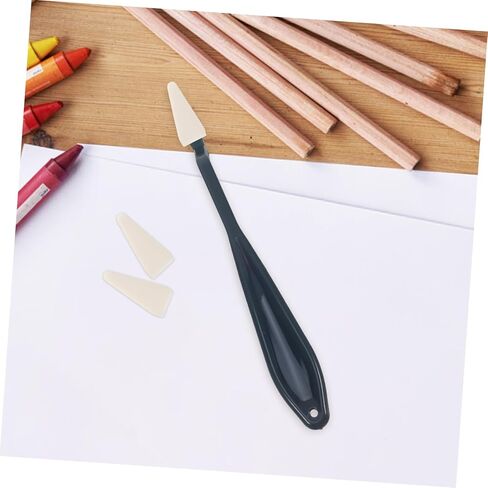 40pcs رسم إسفنجي متينة الرسم الاستبدال رؤوس الرسم والتظليل أداة لطلاب الفن مريحة وفعالة المحو المحو in Kuwait
