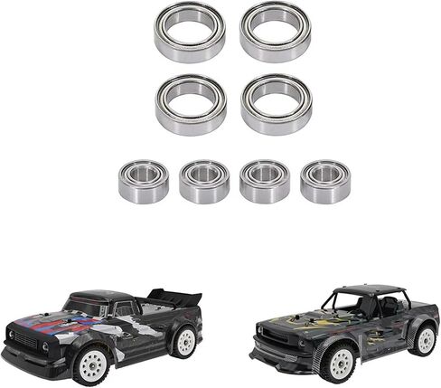 Compatible with SG1603 for SG1604 SG 1603 for UDIRC UD1601 UD1602 UD1603 UD1604 1/16 RC Car Spare Parts Accessories 8Pcs Ball Bearing Set RC Car Accessories Spare in Saudi Arabia