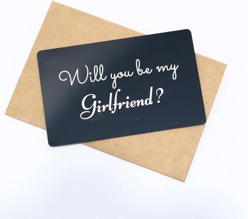 Will you be my Girlfriend? | LOVE Messages, Card for couple, lover, girlfriend. Never Fade. Marriage, Wedding, Proposal Card. Christmas for her, Birthday, Valentine, Mother's Day. in Kuwait